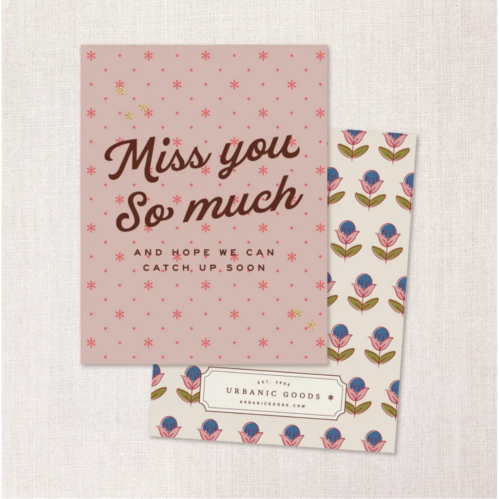 Miss You So Much Card