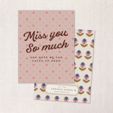 Miss You So Much Card
