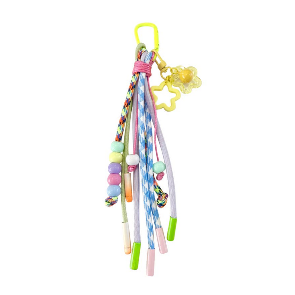 Star Power Bag Charm Yellow Star