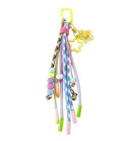 Star Power Bag Charm Yellow Star