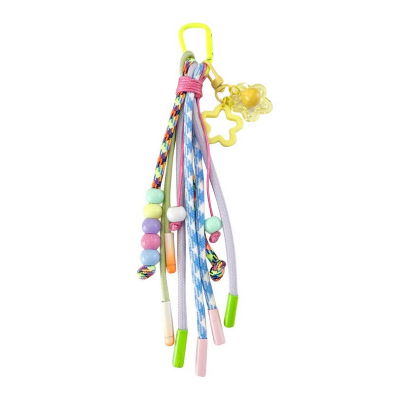 Star Power Bag Charm Yellow Star