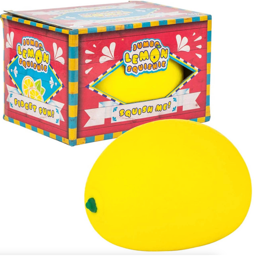 Jumbo Doh Filled Lemon Stress Squishy Ball