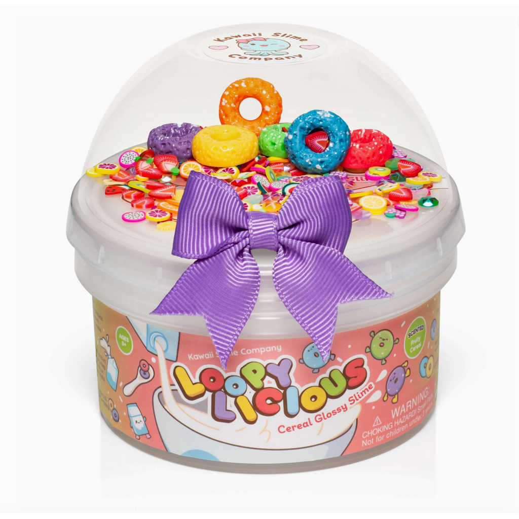 Loopylicious Cereal Glossy Slime