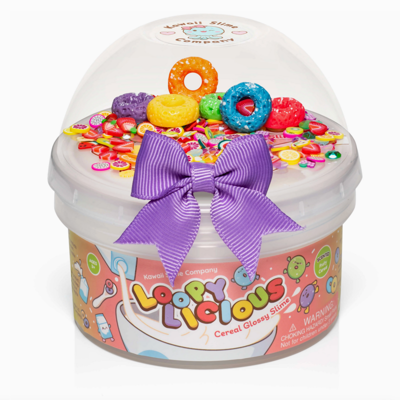 Loopylicious Cereal Glossy Slime