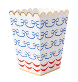 4th of July Bow Flag Popcorn Boxes