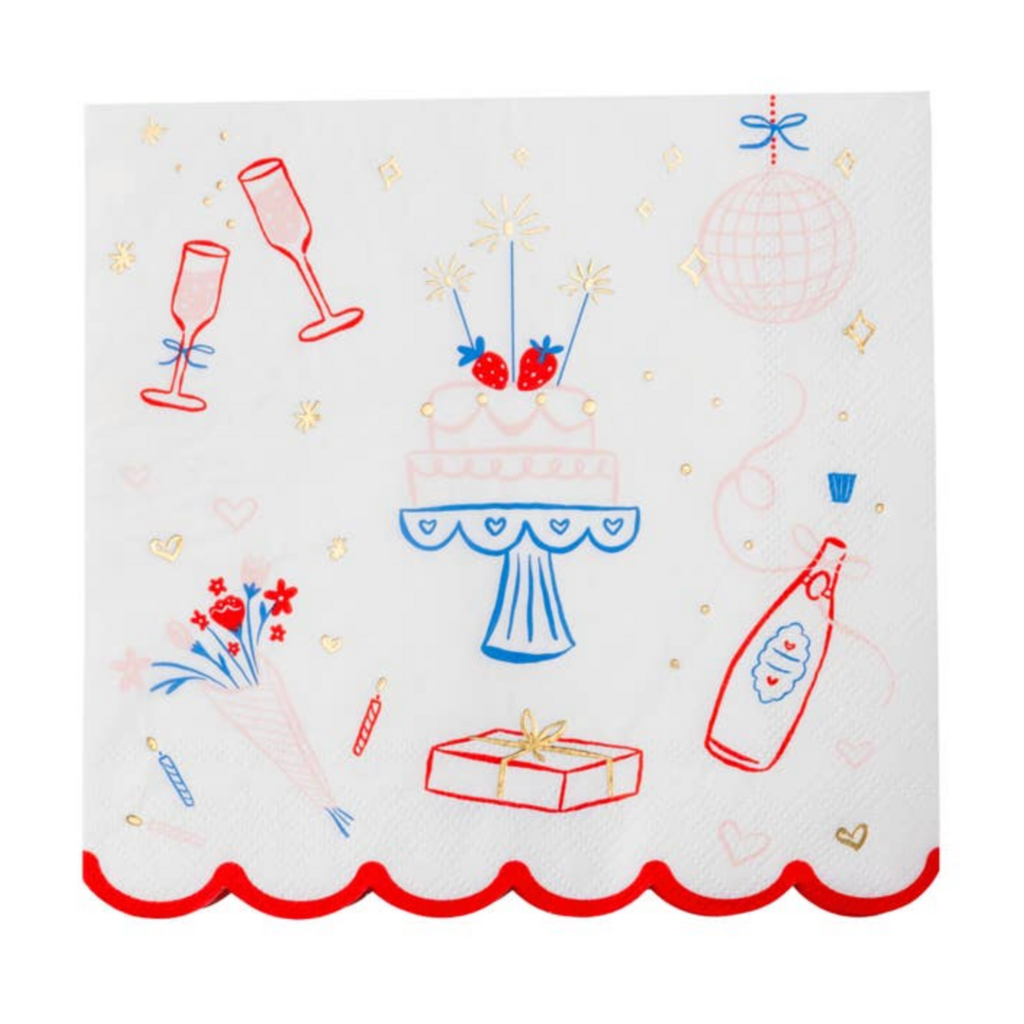 Celebration Icon Large Napkins