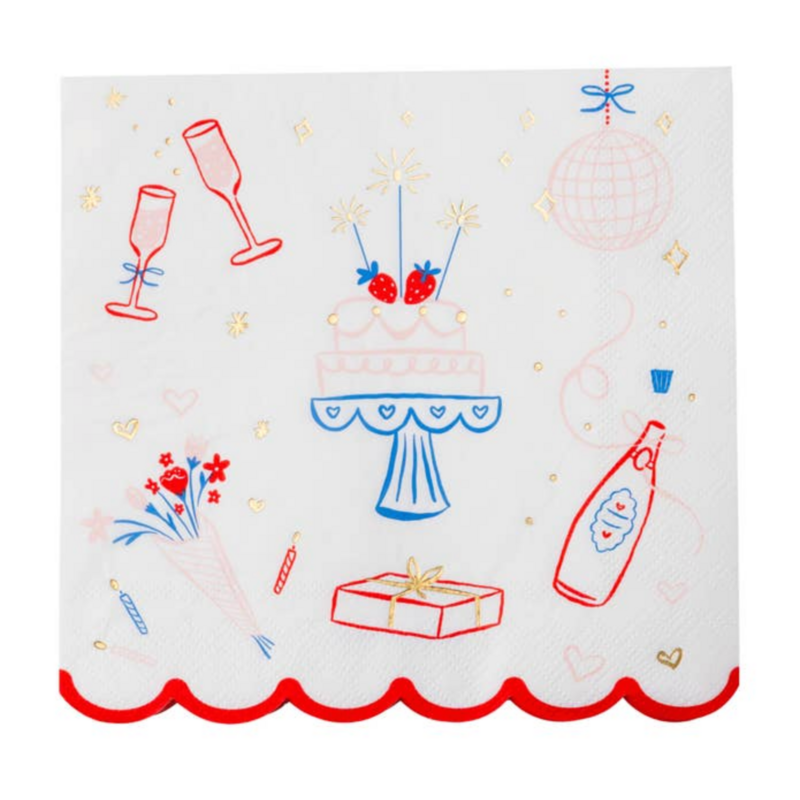 Celebration Icon Large Napkins
