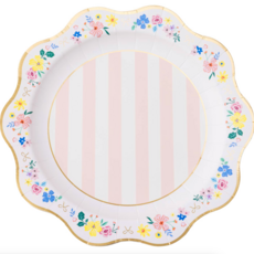 Multicolor Elegant Floral Dinner Plates
