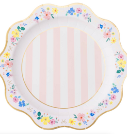 Multicolor Elegant Floral Dinner Plates