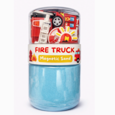 Fire Truck Sand Jar