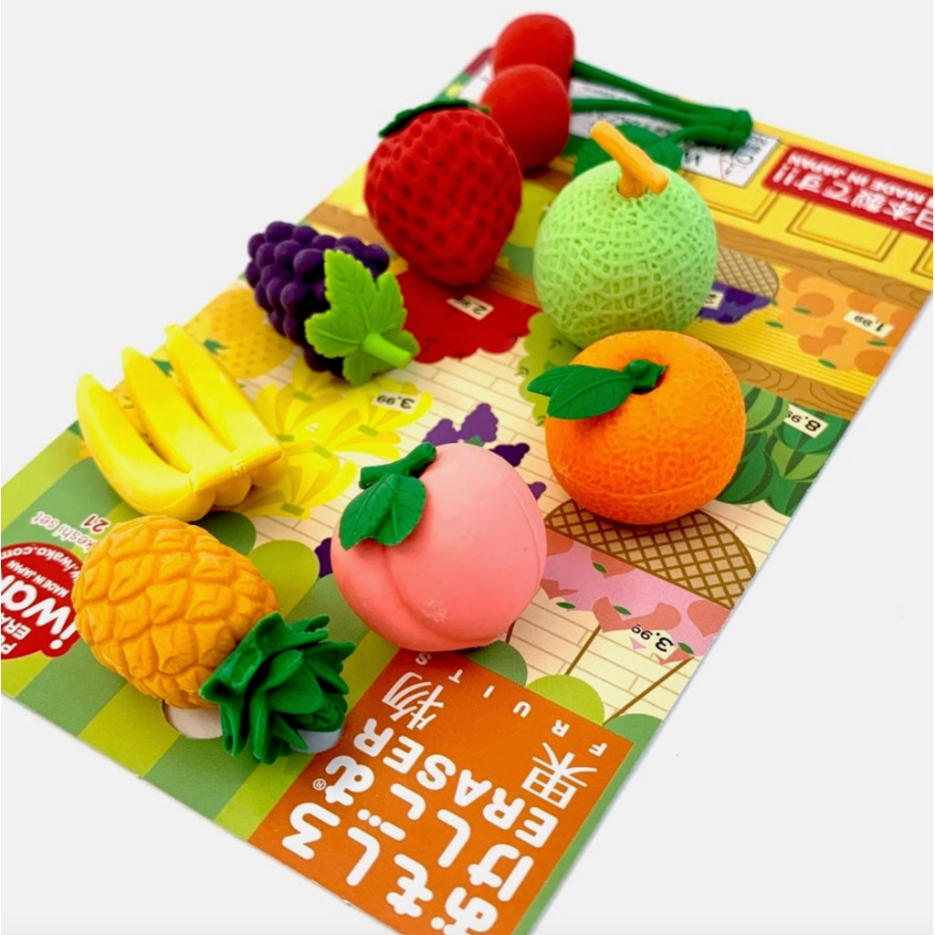 Iwako Fruit Erasers