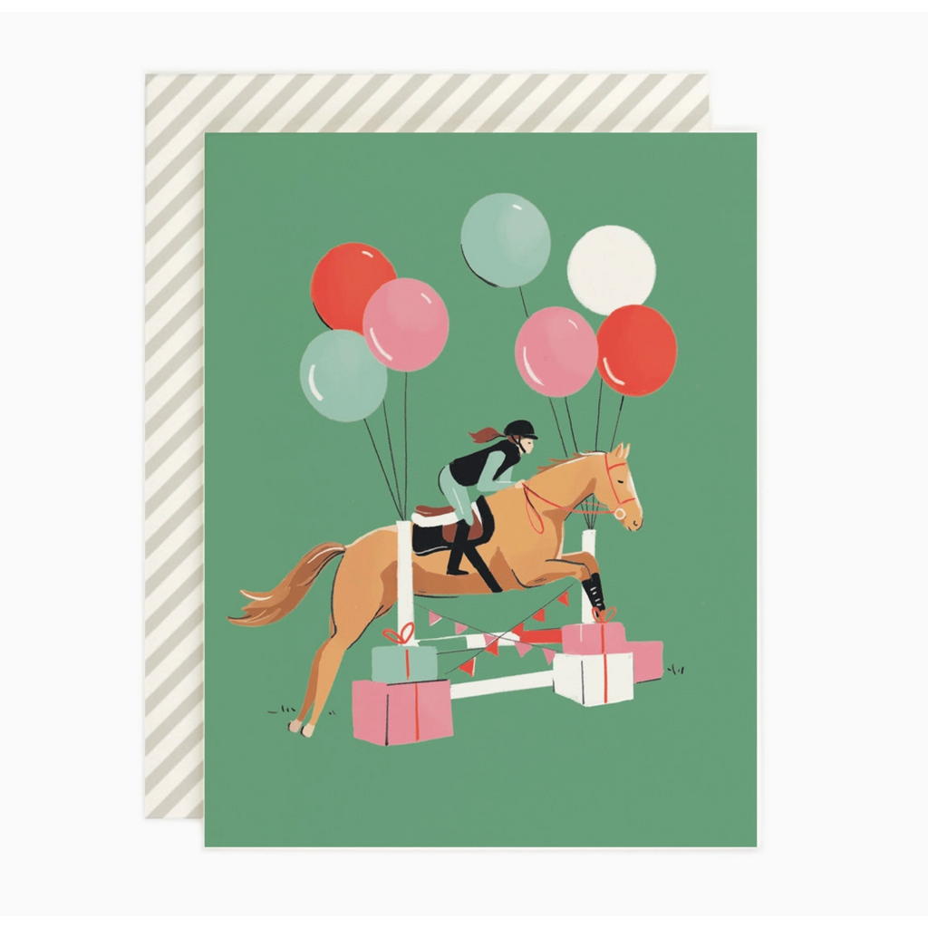 Equestrian Birthday Card