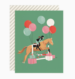 Equestrian Birthday Card