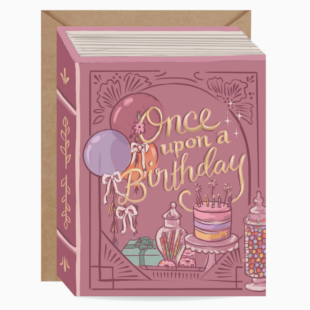 Once Upon A Birthday Card