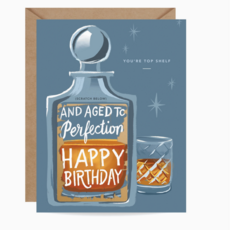 Whiskey/Bourbon Birthday Scratch-Off Card