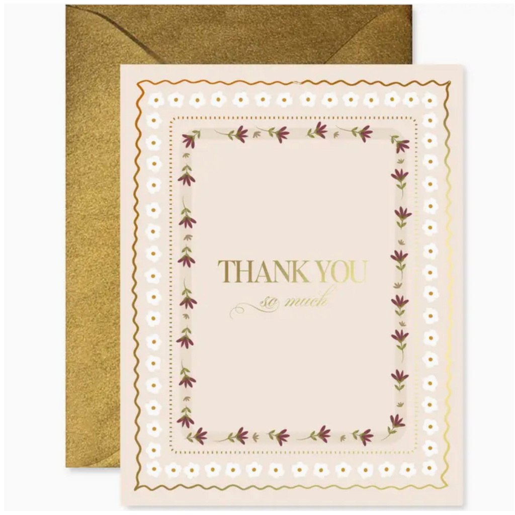 Thank You Album Greeting Card