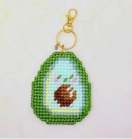 Fruit and Veggies Keychain Bag Charm Diy Canvas Kit - Cozycado