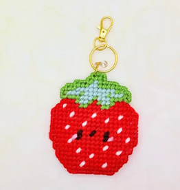 Fruit and Veggies Keychain Bag Charm Diy Canvas Kit - Cozystrawberry