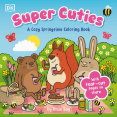 Super Cuties Cozy Springtime Coloring Book