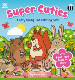 Super Cuties Cozy Springtime Coloring Book
