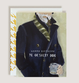 Happy Birthday Ye Ol' Salty Dog Greeting Card