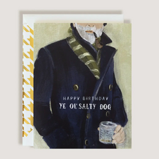 Happy Birthday Ye Ol' Salty Dog Greeting Card