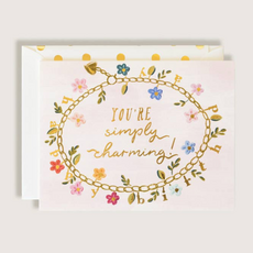 You're Simply Charming Happy Birthday Greeting Card