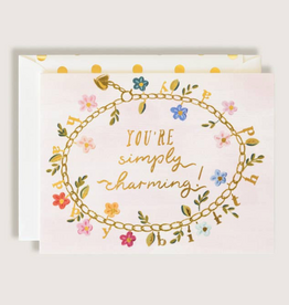 You're Simply Charming Happy Birthday Greeting Card