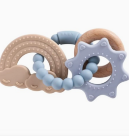 Catalina Rattle Teether - Baby Blue