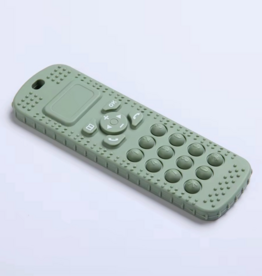 Telephone Silicone Pop-It Teether - Sage