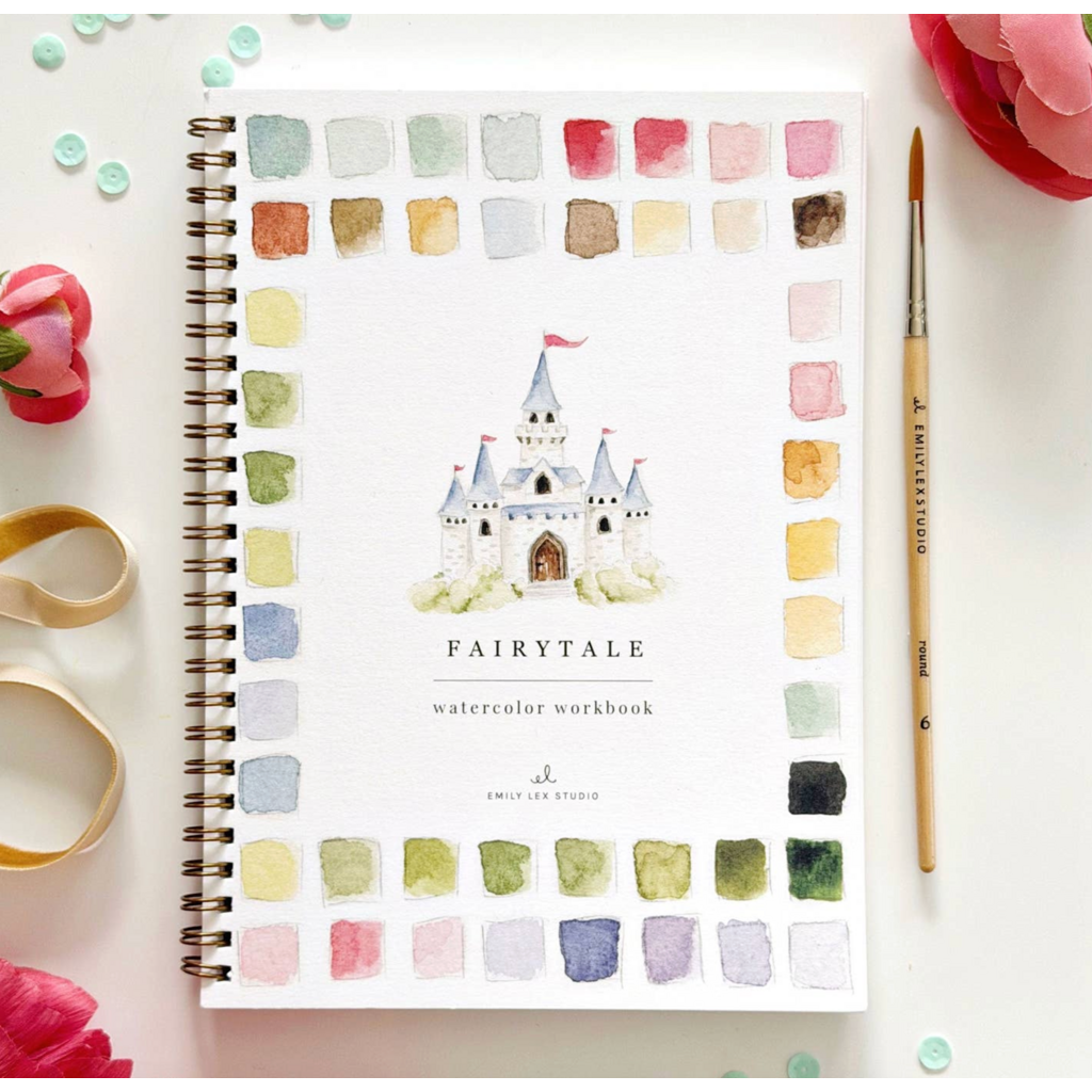 Fairytale Watercolor Workbook