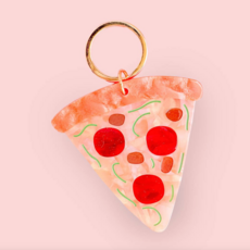 Slice Slice Baby Pizza Keychain & Bag Charm