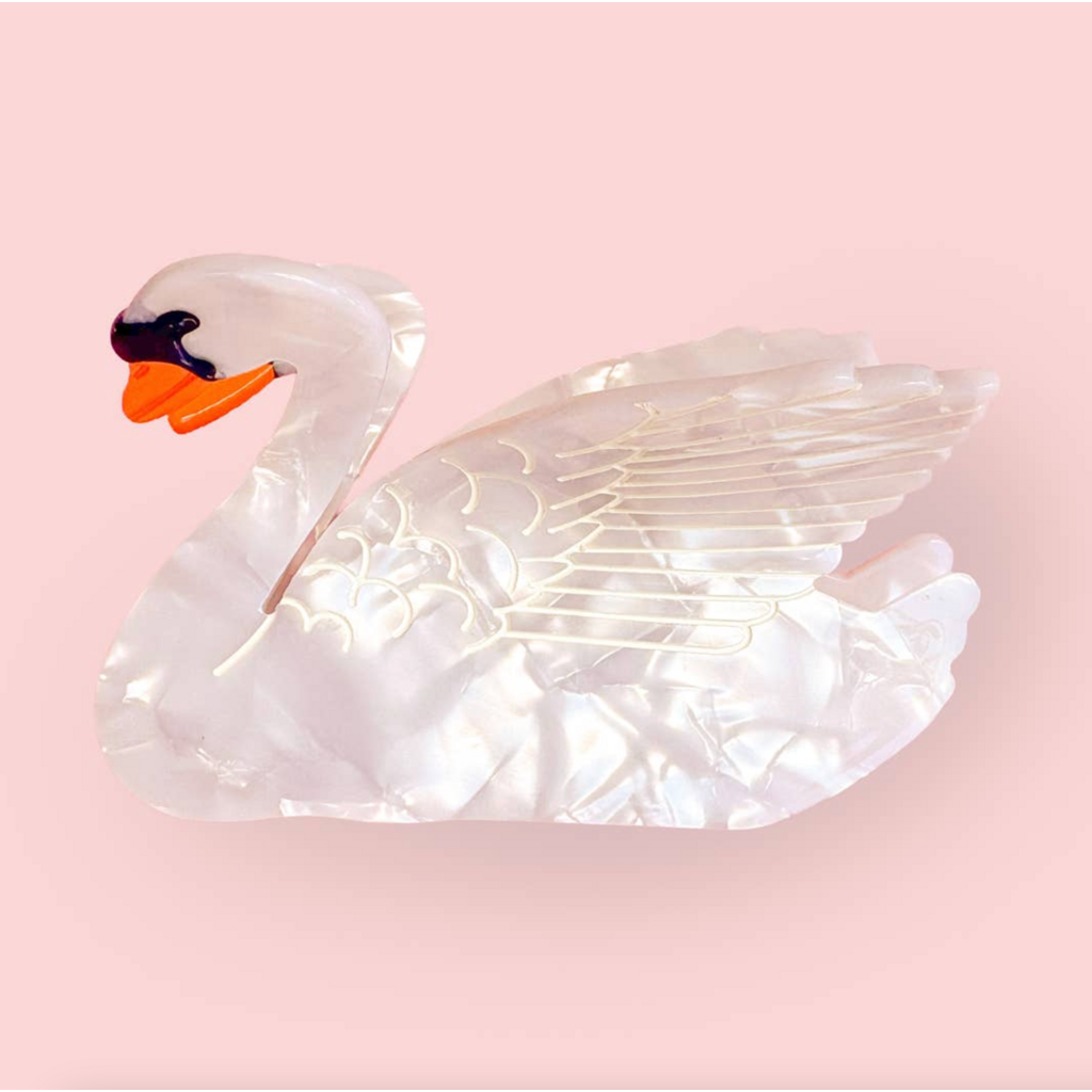 Swan Claw Clip