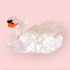 Swan Claw Clip
