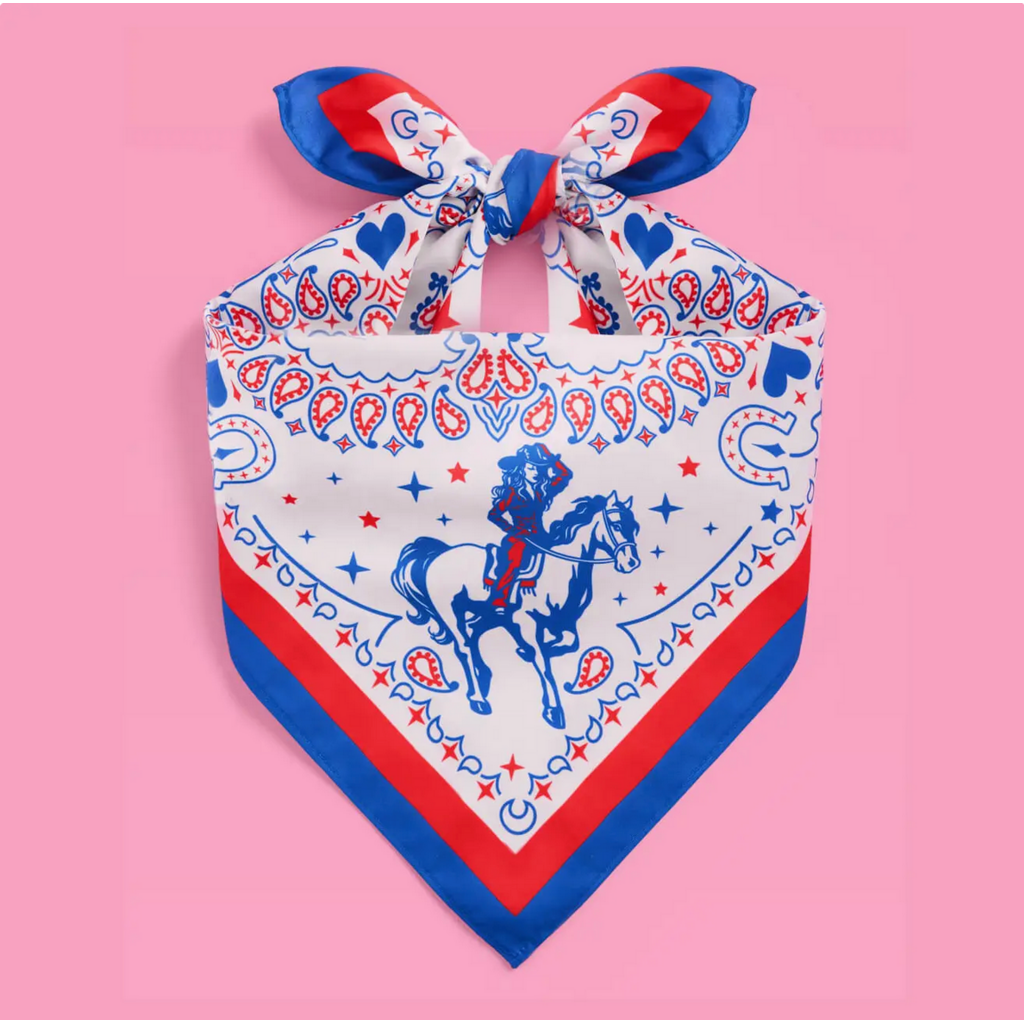 Americana Cowgirl Bandana