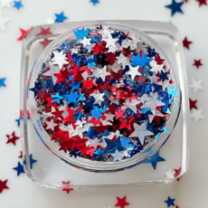 4th of July Star Body Glitter