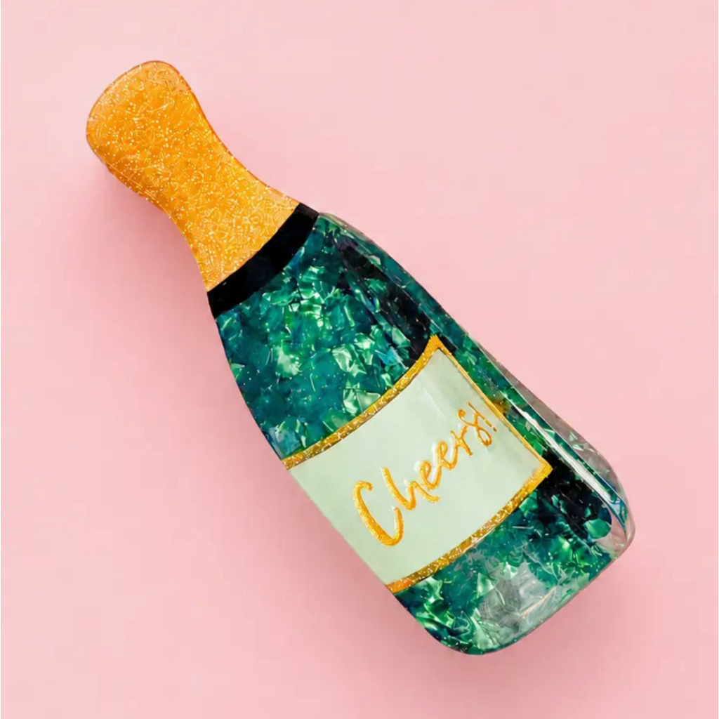 Cheers To Champagne Claw Clip