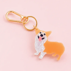 The Queen's Corgi Keychain & Bag Charm