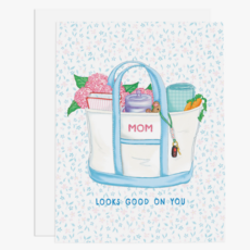 Mom Looks Good On You Greeting Card