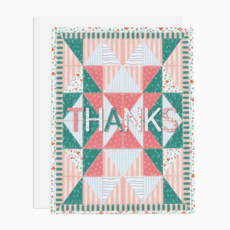 Thanks Quilt Greeting Card