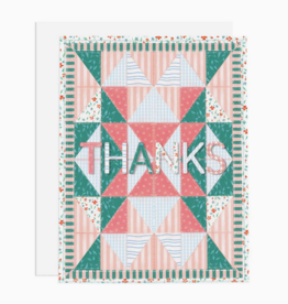 Thanks Quilt Greeting Card