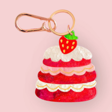 Strawberry Cake Keychain & Bag Charm
