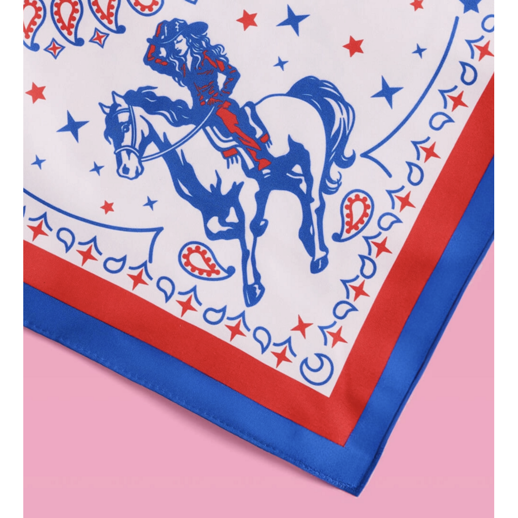 Americana Cowgirl Bandana