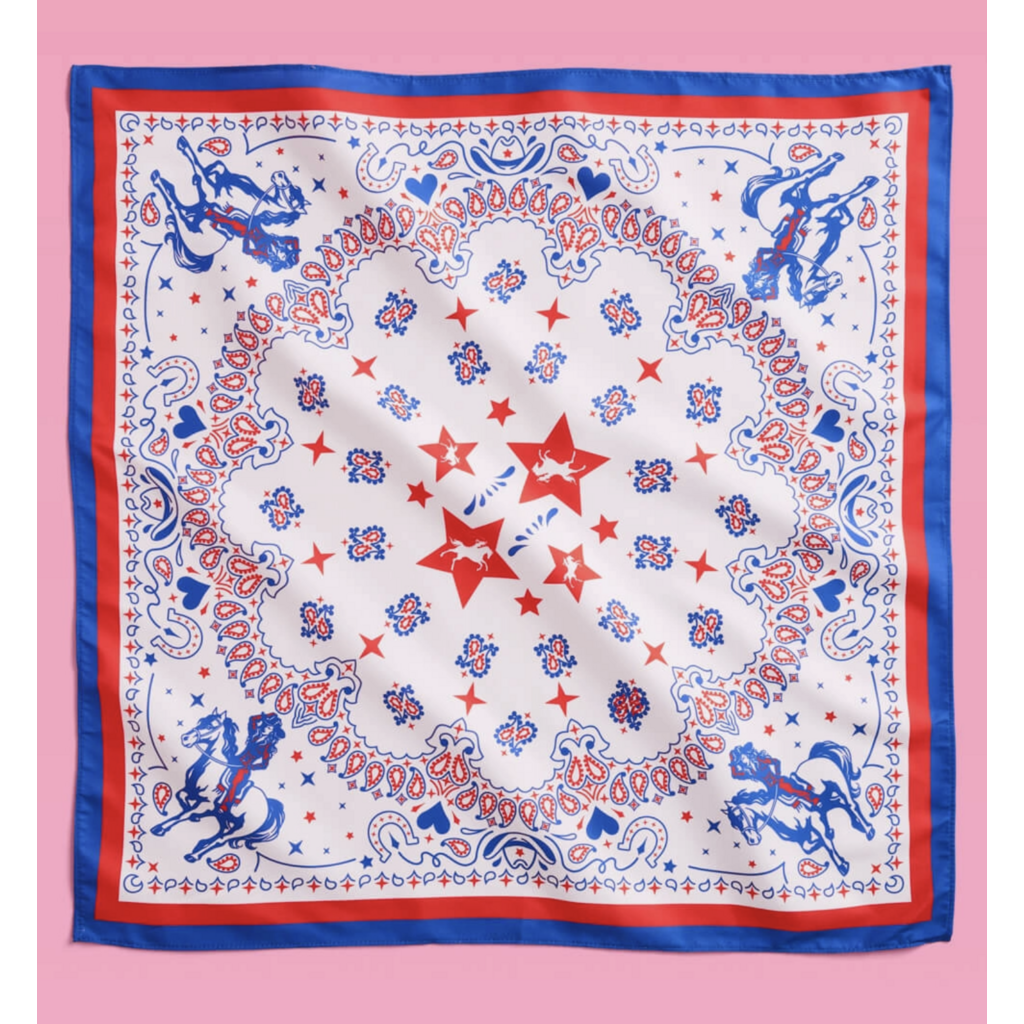 Americana Cowgirl Bandana