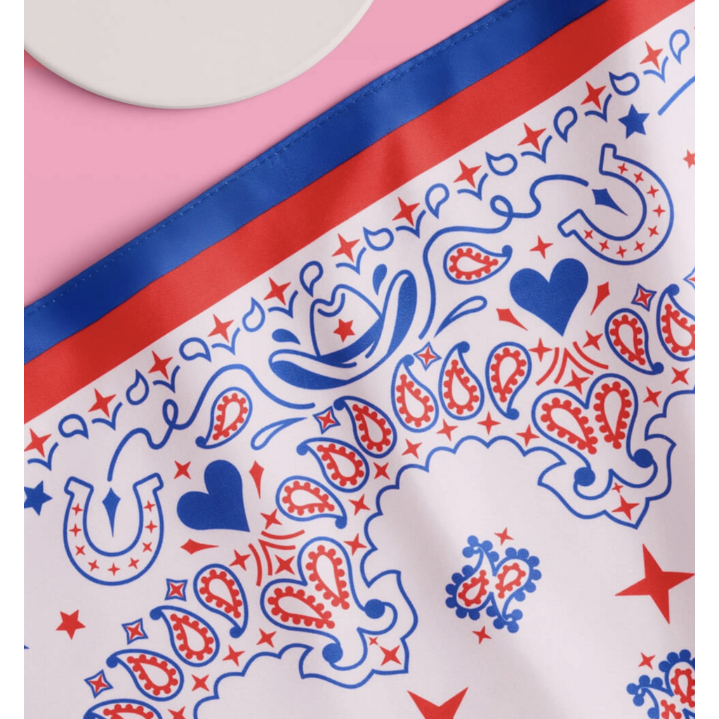 Americana Cowgirl Bandana