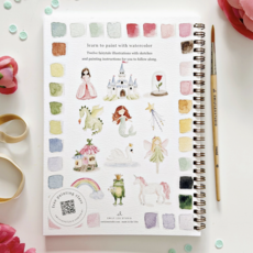 Fairytale Watercolor Workbook