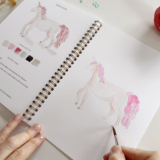 Fairytale Watercolor Workbook