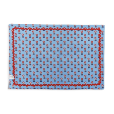 Red, White, and Bloom Fabric Placemat - Set of 4