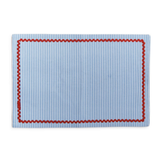 Red, White, and Bloom Fabric Placemat - Set of 4
