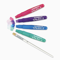 Rainbow Sparkle Watercolor Gel Crayons Set